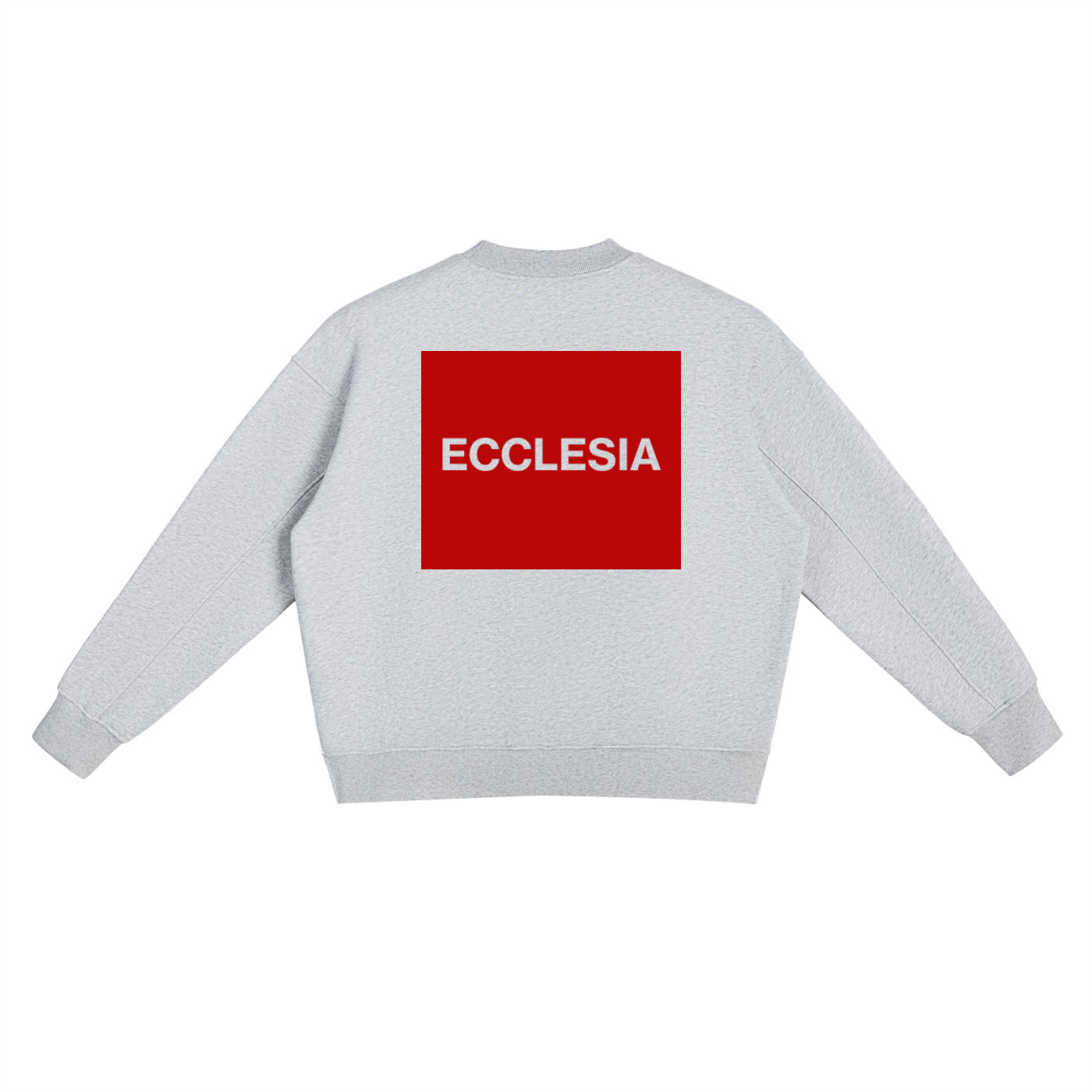 Fleece Side Slit Crewneck Sweatshirt