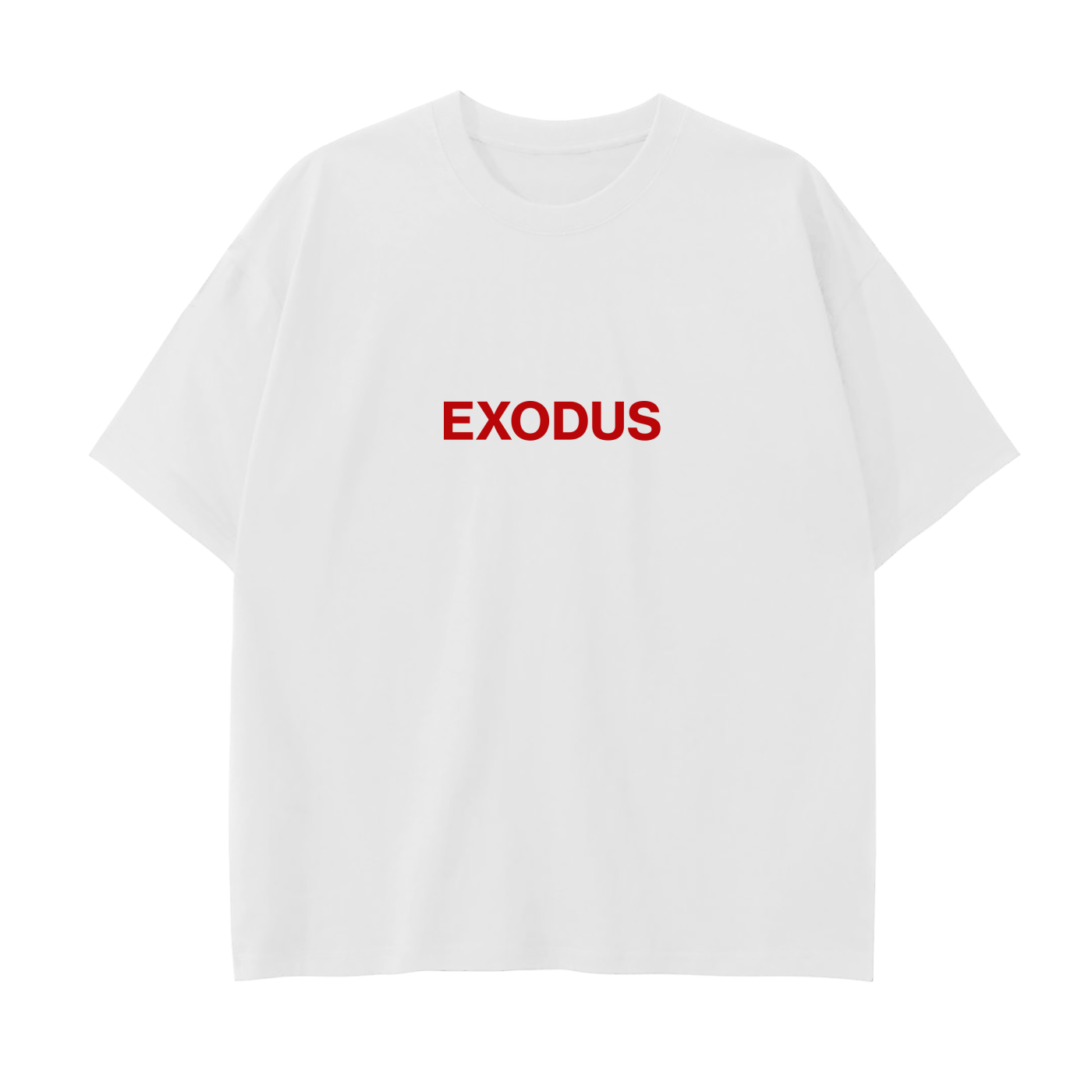 Drop Shoulder Cotton T-Shirt